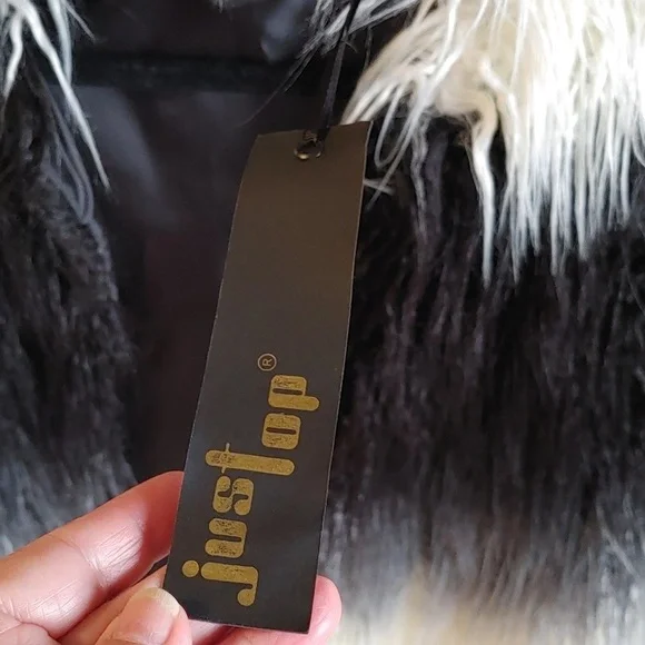 Nwt Fabulous Faux Fur Ombre Vest One Size - Picture 6 of 8
